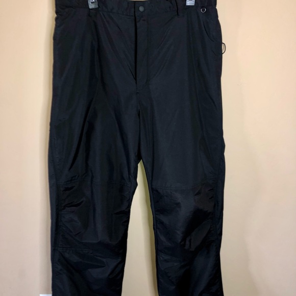Black Dot Men’s Ski Snowboard Pants Black Waterproof XL Like New Pacific Trail - Picture 7 of 8